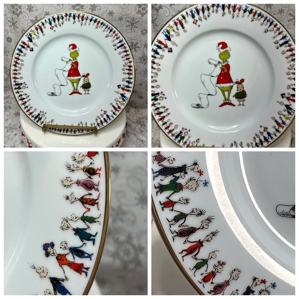 The Grinch Who Stole Christmas CIndy Lou Who & Whoville 8 Piece Dining Set - Picture 2 of 13